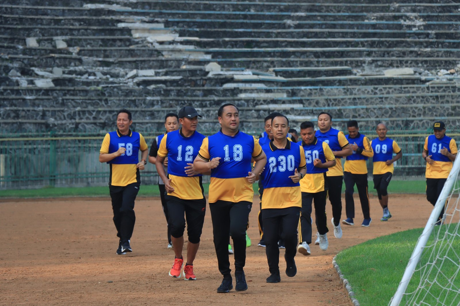 Tes Kesemaptaan Jasmani Semester I 2026, Polres Gresik Jaga Kebugaran Personel