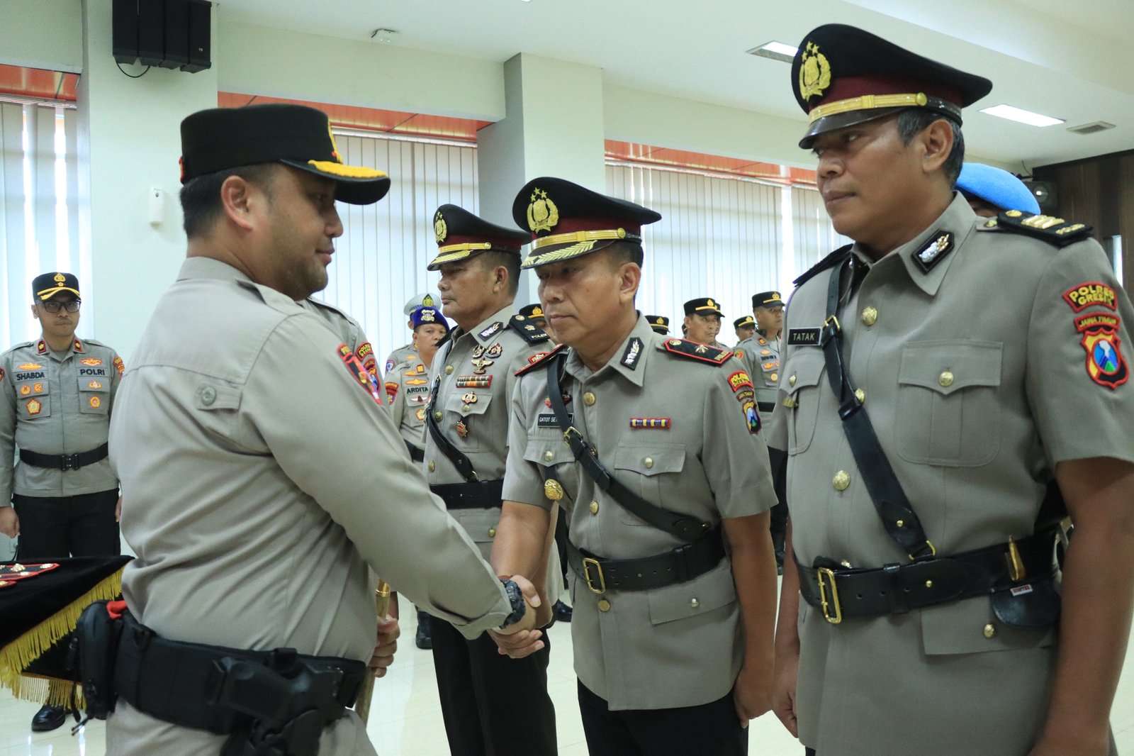 Polres Gresik Gelar Sertijab PJU dan Kapolsek, Wujud Penyegaran Perkuat Pelayanan Publik