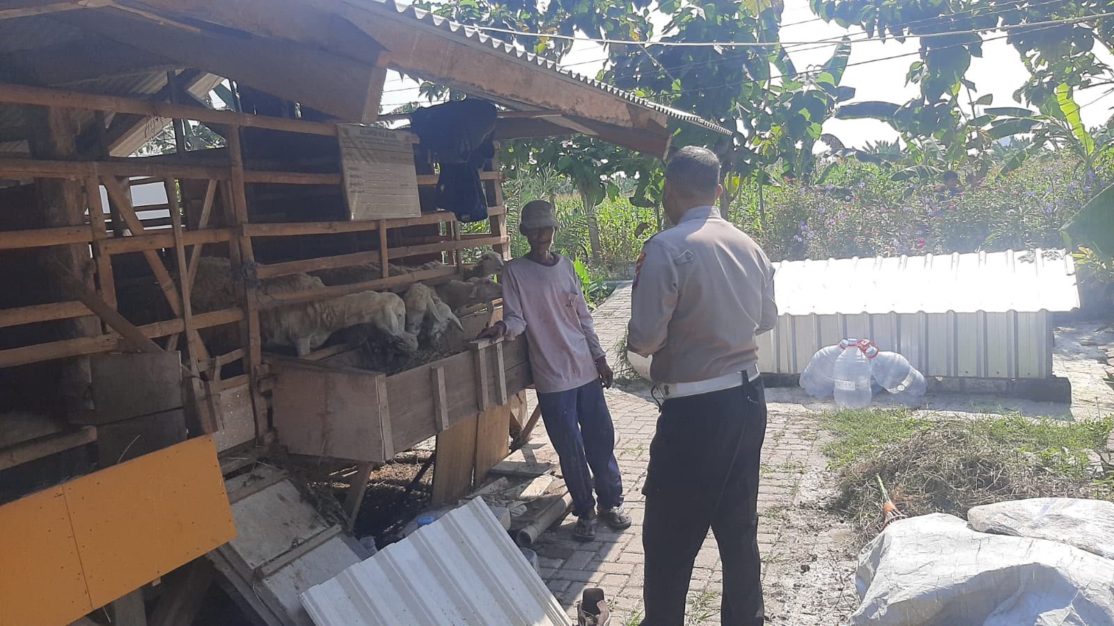 Dari Dahanrejo, Polsek Kebomas Perkuat Peran Polri dalam Mendukung Swasembada Pangan