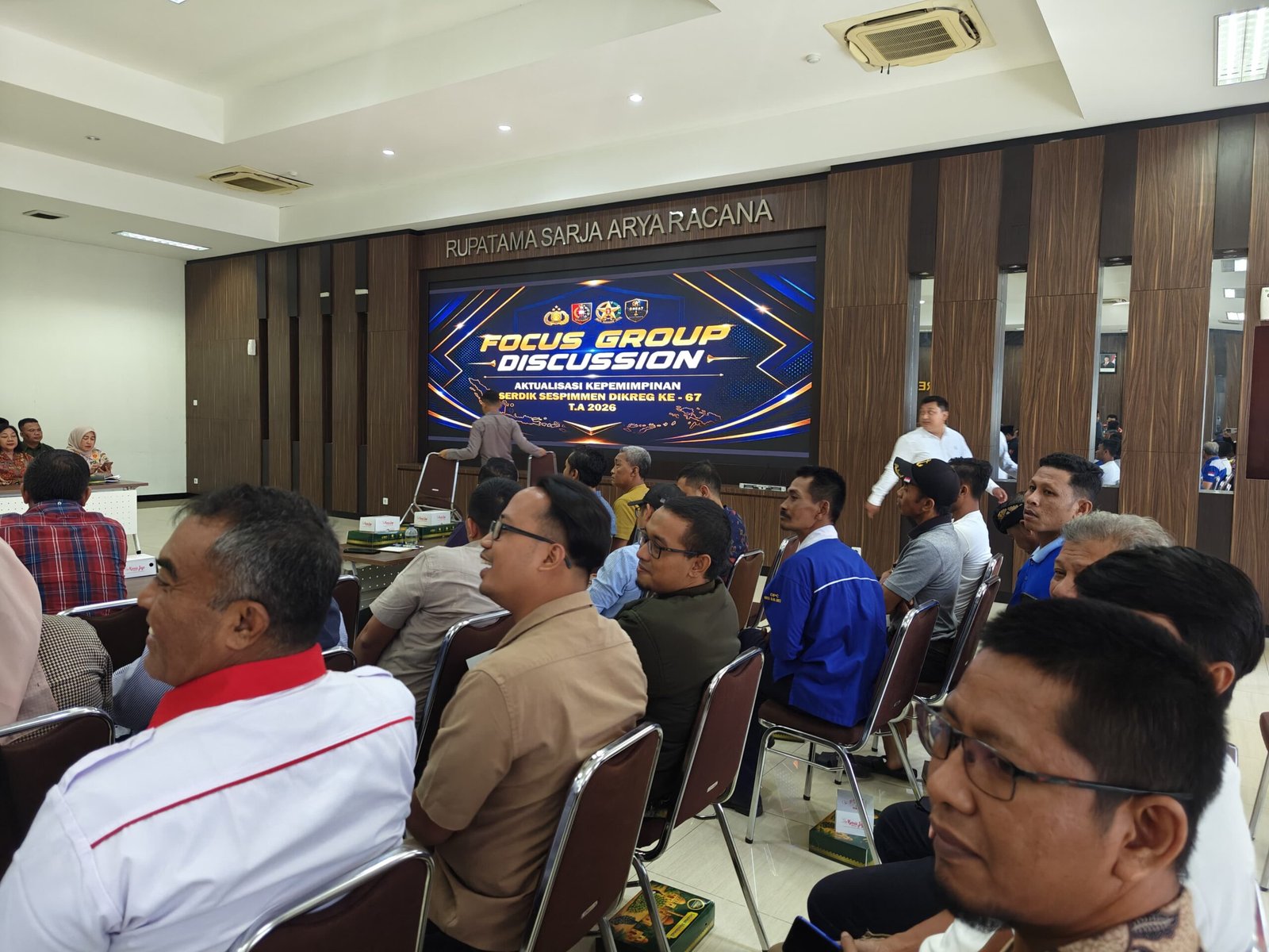 Perkuat Sinergi Antar-Lembaga, Serdik Sespimmen Dikreg ke-67 Gelar FGD Aktualisasi Kepemimpinan di Polres Gresik