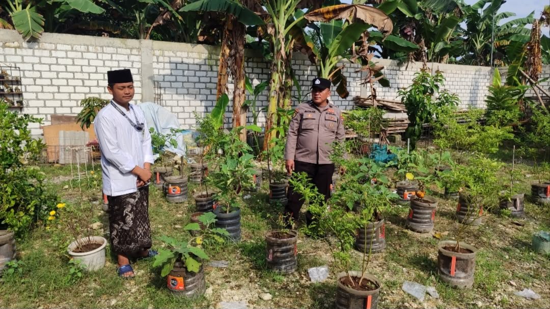 Tanaman Lombok Jadi Perhatian, Polsek Bungah Dukung Produktivitas Pertanian Warga