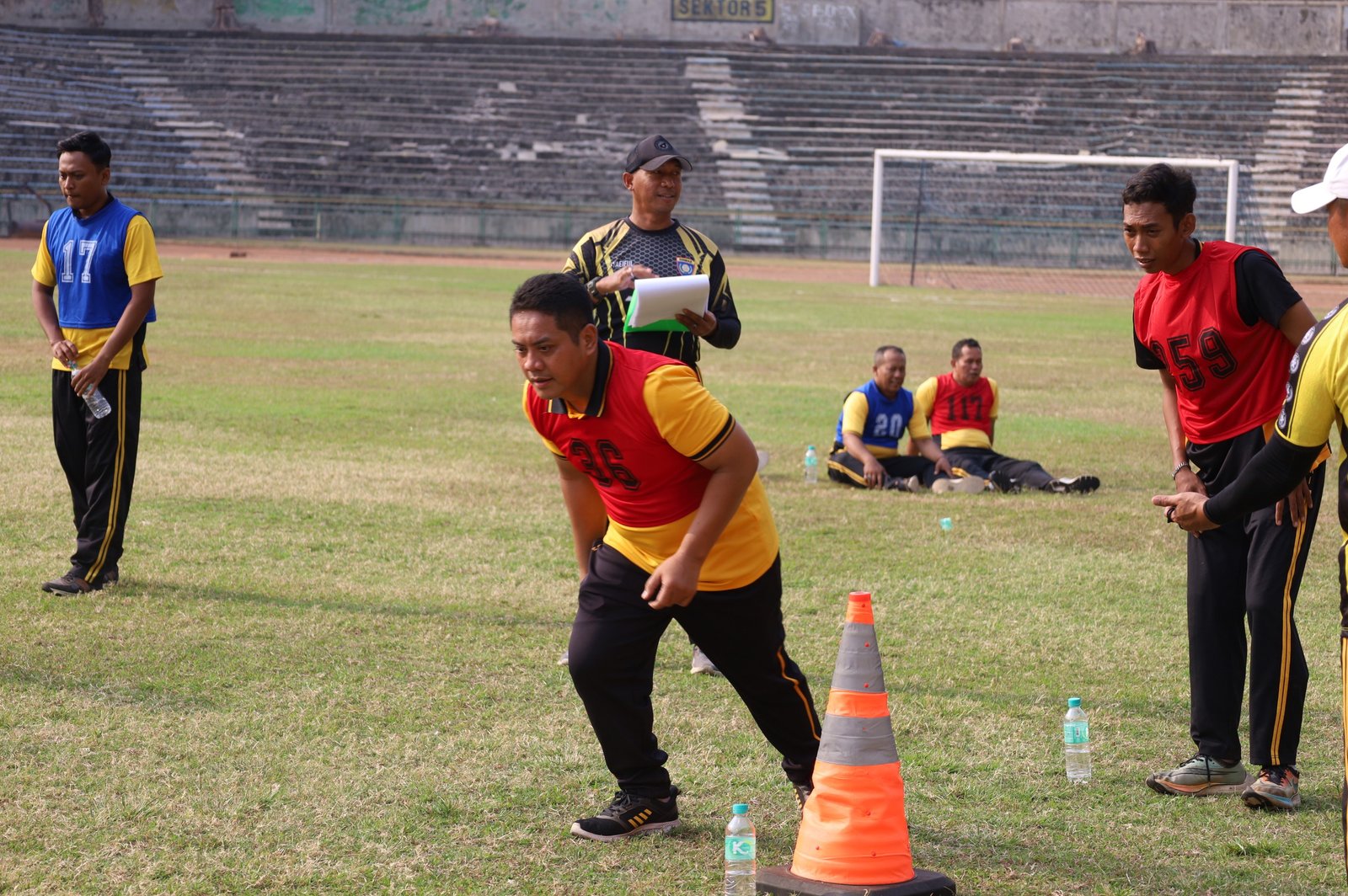 Jaga Kebugaran dan Kesiapsiagaan Personel, Polres Gresik Gelar Tes Kesamaptaan Jasmani Semester II 2026
